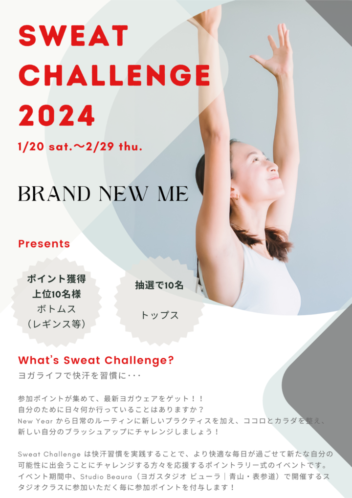 Sweat Challenge 2024 開催情報の画像
